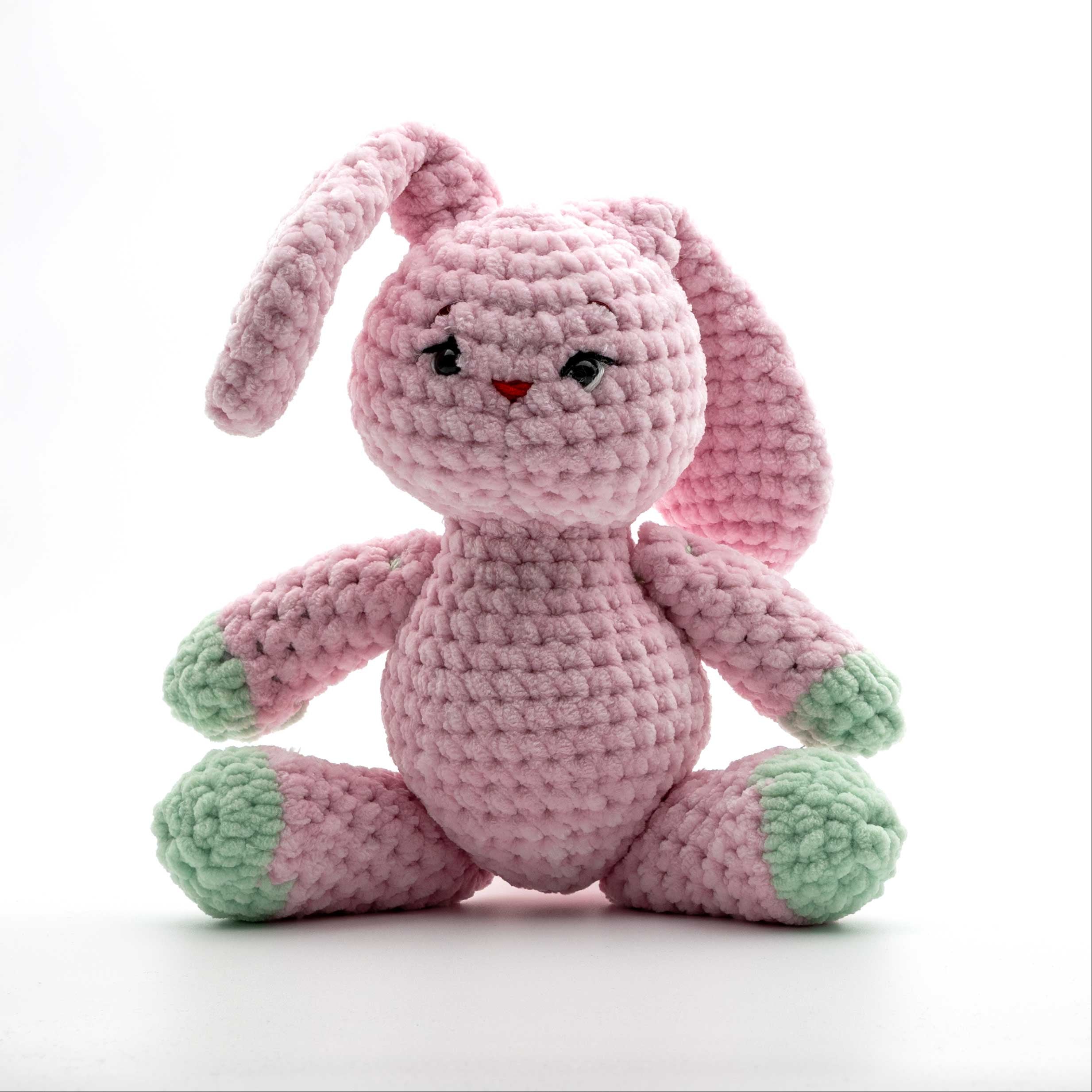 Minty Bunny | Handmade Decorative Crochet Bunny