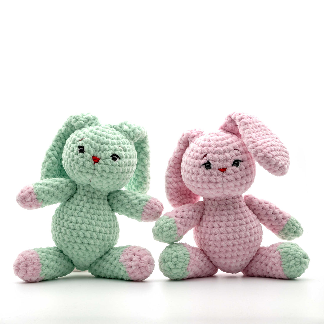 Minty Bunny | Handmade Decorative Crochet Bunny